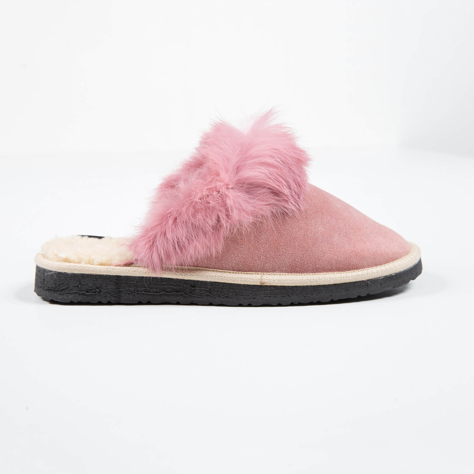real sheep wool slippers